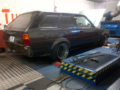 Toyota in for tuning...